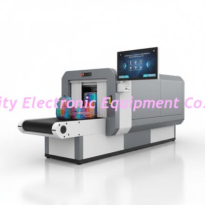 Support Multi Language Software Interface X Ray Baggage Scanner Offering Wire Resolution under 0.0787mm Metal Wire and Gross Weight 380 kgs for Screening