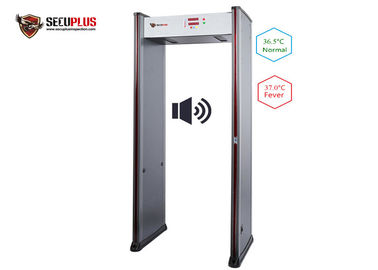 De Gang van de 18 Strekenveiligheid door Matal-Detector met Infrarode Thermometer