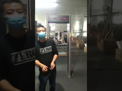 SPW-IIIC Metaaldetectorpoort met thermometer